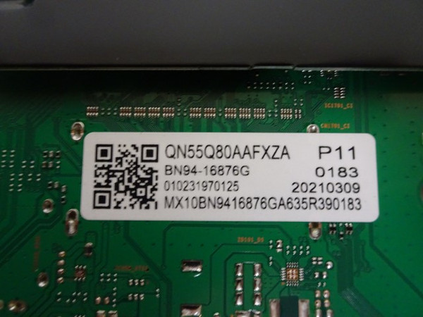 Samsung QN55Q80AAFXZA Main Board (BN97-18270J) BN94-16876G