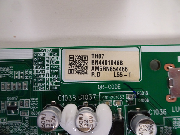 Samsung QN55Q80TAFXZA LED Driver (L55S8NC_THS) BN44-01046B