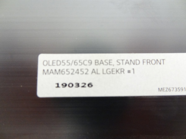 LG OLED65C9PUA Stand Base (NO NECK!!)