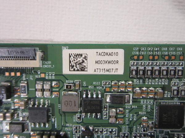 Westinghouse WR65UX4019 RCA RTRU6527-B  T-Con Board (RUNTK0001GV) TACDKA010