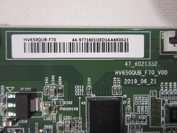 Philips 65PFL4864/F7 C T-Con Board (HV650QUB-F70) 47-6021332