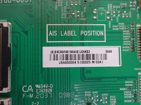 Vizio P65QX-H1 Main Board (715GA755-M01-B00-005Y) 756TXKCB02K019