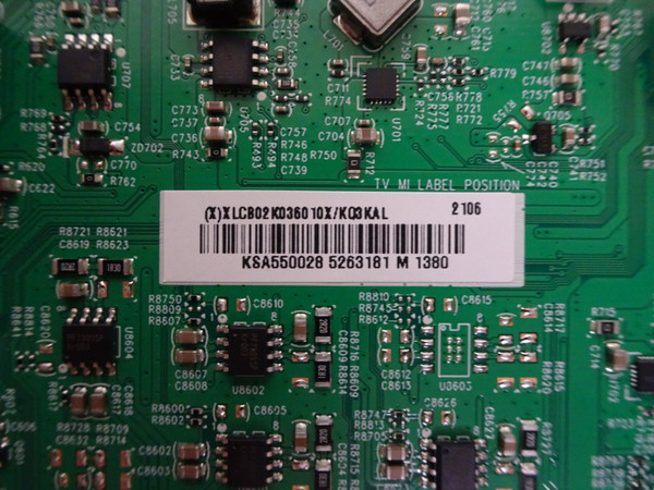 Vizio M55Q6-J01 Main Board (715GB778-M0C-B00-004Y) 756TXLCB02K036