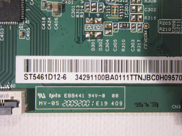 Toshiba 55LF621U21 T-Con Board (ST5461D12-6) 34.29110.0BA