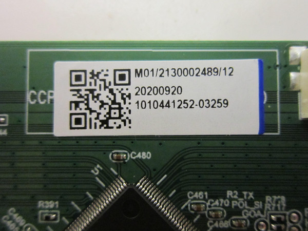 Onn 100012585 T-Con Board (CC495_CC575PU1L01_I12) 513CC495M01
