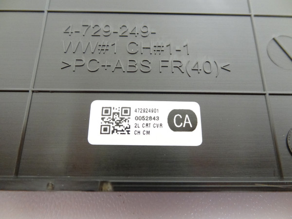 Sony XBR-65A8F Back Cover (AC) - NEW