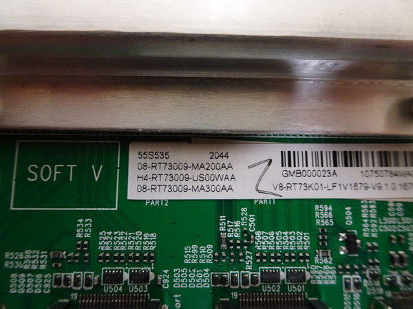 TCL 55S535 Main Board (40-RT73H2-MAA2HG) 08-RT73009-MA200AA