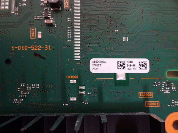 Sony XR-65A80J Main Board (A5026207A, 1-010-522-31) A-5026-264-A