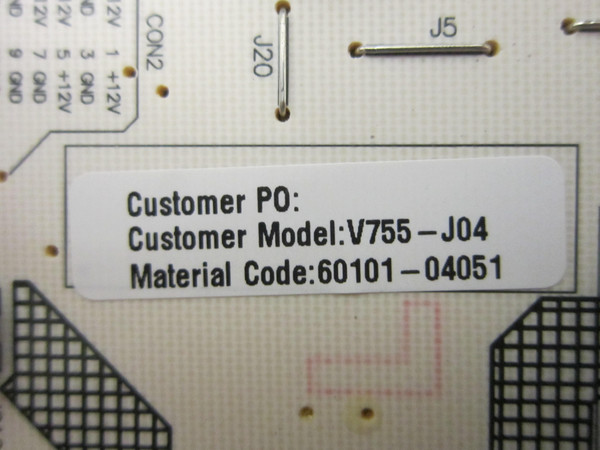 Vizio V755-J04 Power Supply (25-DB5902-X2P1) 60101-04051
