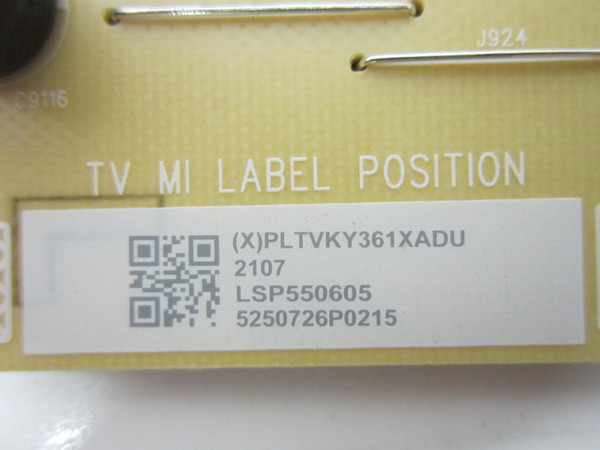 Vizio V55Q6-J01 Power Supply (715GB426-P01-000-003S) PLTVKY361XADU