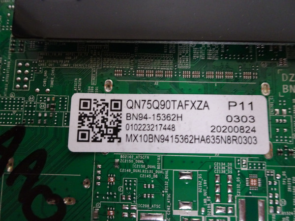 Samsung QN75Q90TAFXZA Main Board (BN97-16646A) BN94-15362H