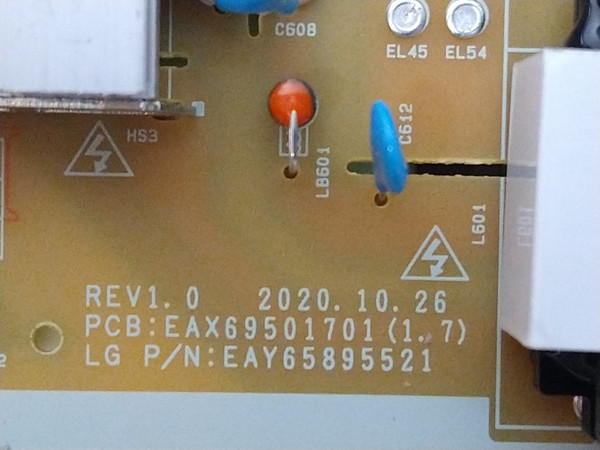 LG 55UP8000PUA Power Supply (EAX69501701) EAY65895521