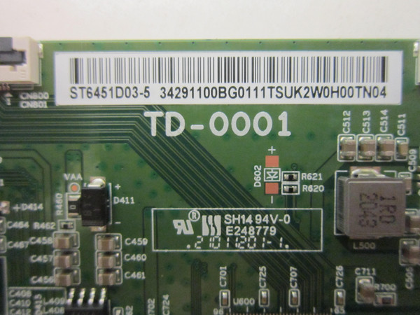 Sony XR-65X90J T-Con Board (ST6451D03-5) 1-011-258-11