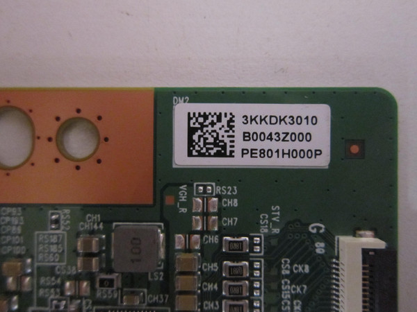 Sony XBR-75X950H T-Con Board (B0043Z000) 1-006-266-11