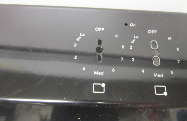 Frigidaire FCRC3012ABA Oven Control Panel Backguard 5304519437