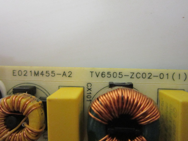 Element E4AA65R, RTRU6527-B Power Board (TV6505-ZC02-01) 514C6505M06