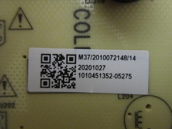 Westinghouse WR43UT4009, Element E44443R Power Board (TV5006-ZC02-02) 514C5006M37