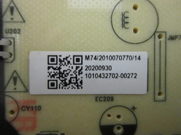 JVC LT-50MAW705 Power Board (TV5006-ZC02-02) 514C5006M74