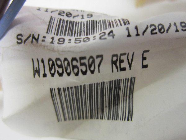 KitchenAid KRFC704FPS03 Refrigerator Condenser Fan Wire Harness (W10906507) W10858511