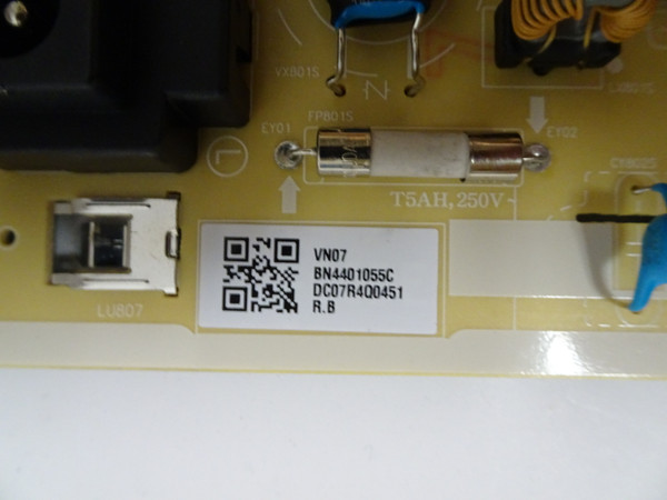 Samsung UN60TU7000FXZA Power Board BN44-01055C, L60S6N_TDY