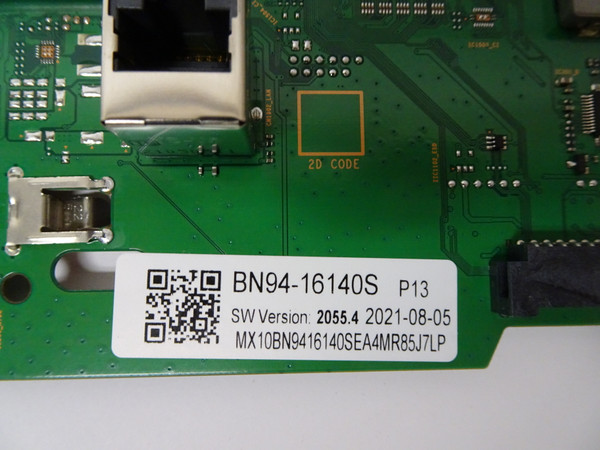 Samsung UN60TU7000FXZA Main Board BN94-16140S, BN41-02751B