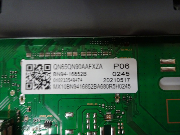 Samsung QN65QN90AAFXZA Main Board BN94-16852B, BN41-02855A