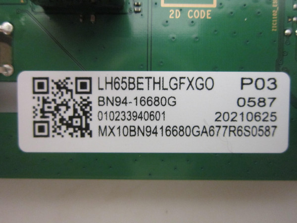 Samsung LH65BETHLGFXGO Main Board (BN97-17047N) BN94-16680G