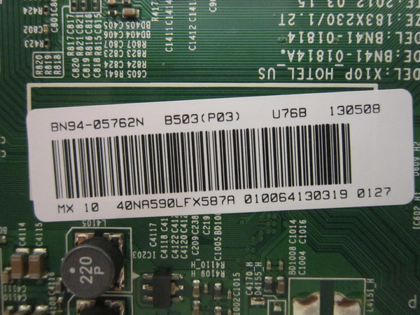 Samsung HG40NA590LFXZA Main Board (BN41-01814A) BN94-05762N