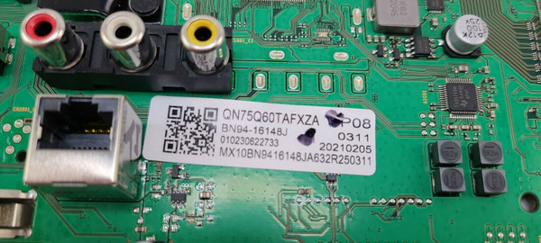 Samsung QN75Q6DTAFXZA, UN75TU7000FXZA Main Board (BN97-18019A) BN94-16148J