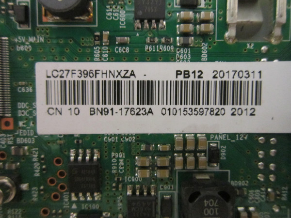 Samsung LC27F396FHNXZA Main Board (BN41-02507B) BN91-17623A