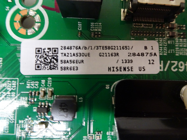 Hisense 58R6E3 Main Board 284876A, RSAG7.820.10462/ROH