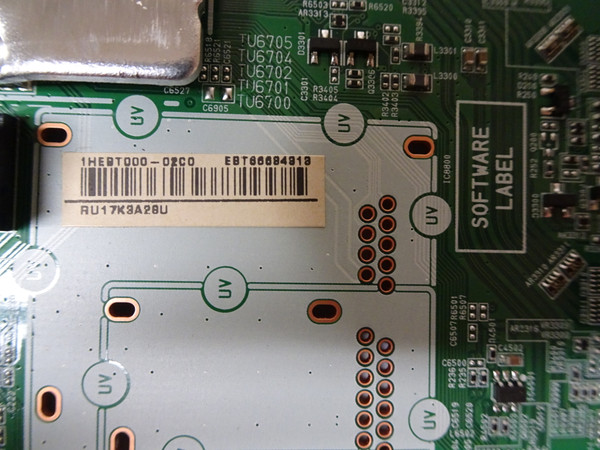 LG 65UP7560AUD.BUSMLKR Main Board EBT66634313, EAX69715101