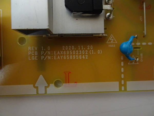 LG 70NANO75UPA.BUSMLKR Power Board EAY65895642, EAX69502302