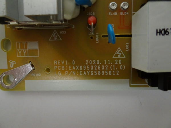 LG 55UP7670PUC.BUSFLJM Power Board EAY65895612, EAX69502602