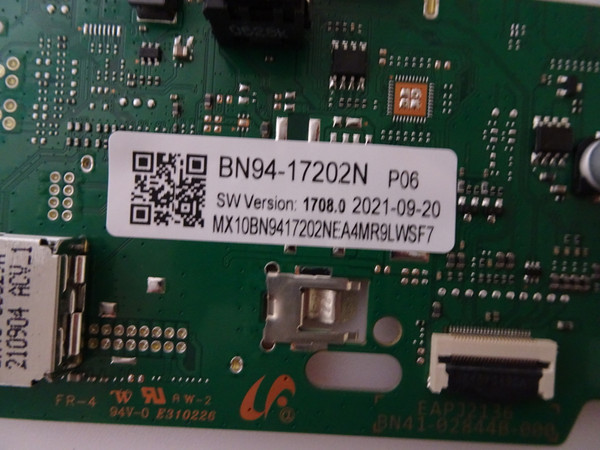 Samsung UN55AU8000FXZA Main Board BN94-17202N, (BN97-18519E)