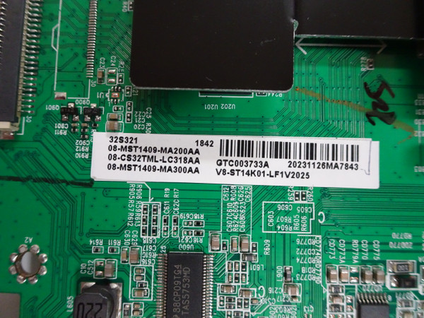 TCL 32S321TCAA Main Board (40-MT14A5-MAB2HG) 08-CS32TML-LC318AA Version 2