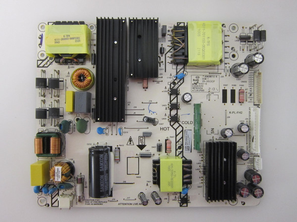 Onn 100012585 Power Board (LYP04390C0(X)) 9012-112A47