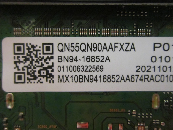Samsung QN55QN90AAFXZA Main Board (BN97-18210G) BN94-16852A