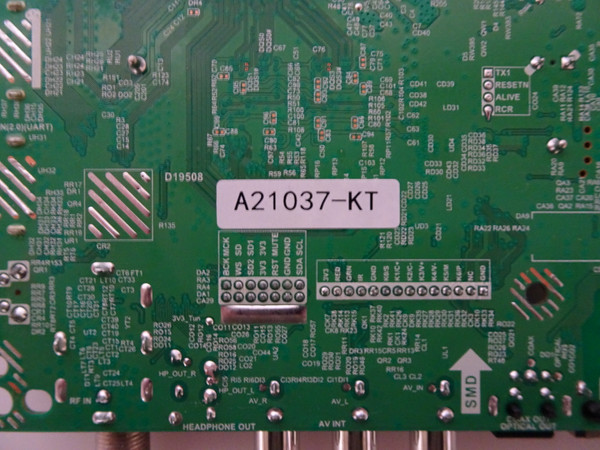 Onn 100012584 Main Board A21037-KT, T.MS1801.81