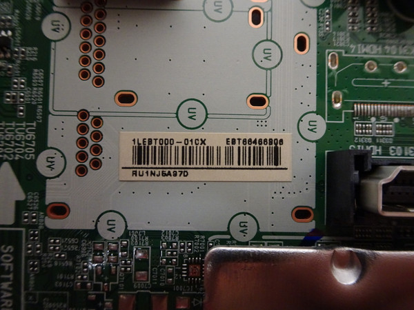 LG 70UN6955ZUC.BUSNLKR Main Board EBT66466306, EAX69083603