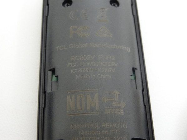 TCL RC802V-FNR2 Android Smart Remote (Netflix / Prime Video) - NEW