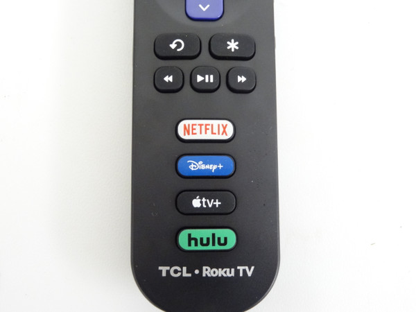TCL Roku Remote Netflix Disney+ HULU APPLE TV (21001-000012)