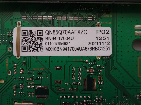 Samsung UN75Q7DAAFXZA Main Board BN94-17004U