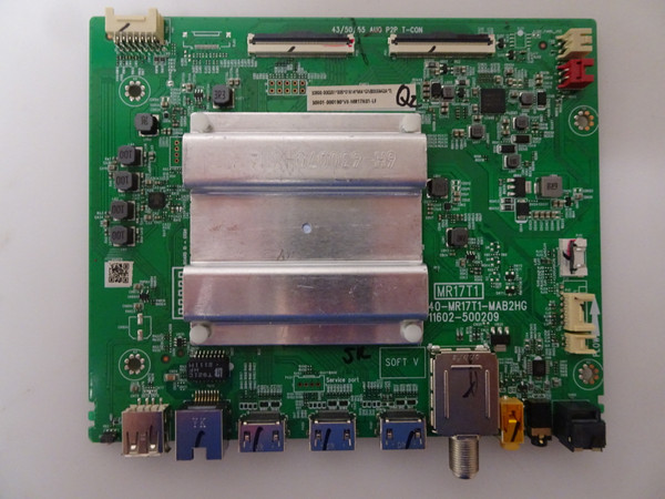 TCL 43S431 Main Board 30800-000201