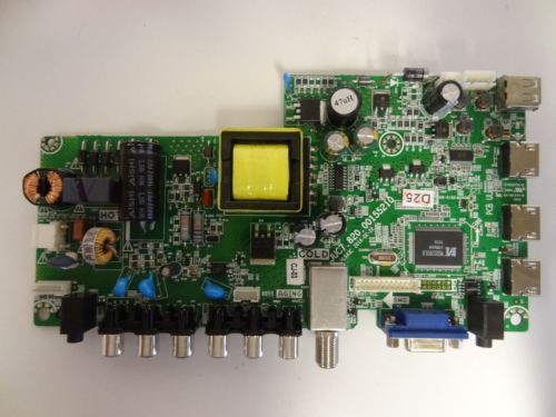 RCA LED32E30RH Main Board (JUCY.820.00155210) 32G850143339-A1-BROKEN TUNER