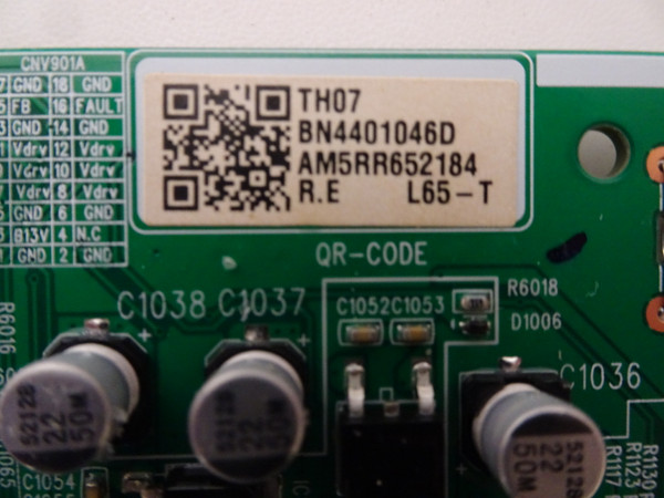 Samsung QN65Q8DAAFXZA LED Driver BN44-01046D