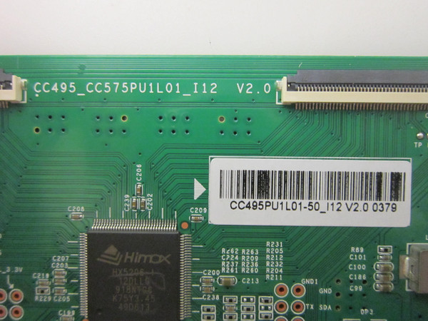 Onn AS5000UHDTV T-Con Board (CC495_CC575PU1L01_I12) CC495PU1L01-50