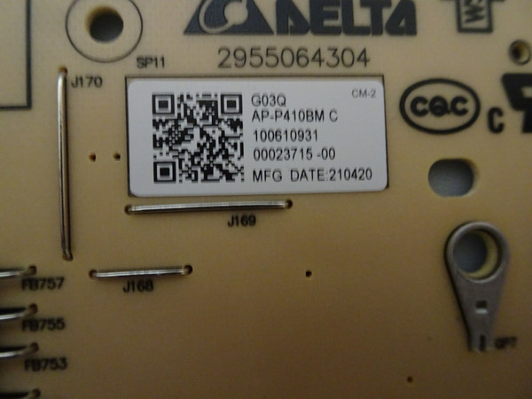 Sony XR-75X95J Power Board 1-006-109-31, (2955064304)