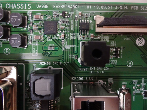 LG 49UT640S0UA Main Board EBU65810101, (EAX69054801)