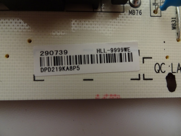 Hisense 65A6G Power Board 290739, (RSAG7.820.9999/ROH)